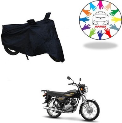 MMSSTAR Waterproof Two Wheeler Cover for Hero(Glamour FI, Black)