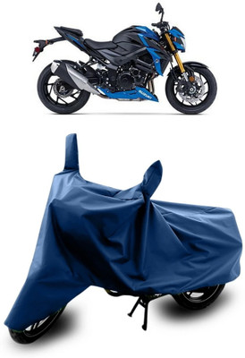 SnehaSales Waterproof Two Wheeler Cover for Suzuki(Blue)