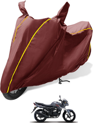 Auto Hub Waterproof Two Wheeler Cover for Yamaha(SZ-S, Maroon)