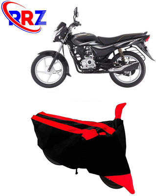 AutoGalaxy Waterproof Two Wheeler Cover for Bajaj(ComforTec, Black, Red)