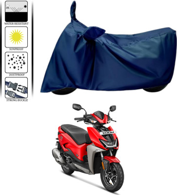 HWSXQAE Waterproof Two Wheeler Cover for Hero(Blue)