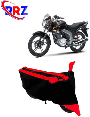 RRZ Waterproof Two Wheeler Cover for Suzuki(GSX, Black, Red)