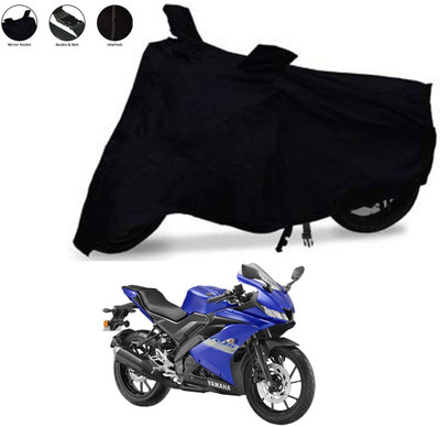 Matt Moon Two Wheeler Cover for Yamaha(YZF R1M BS6, Black)