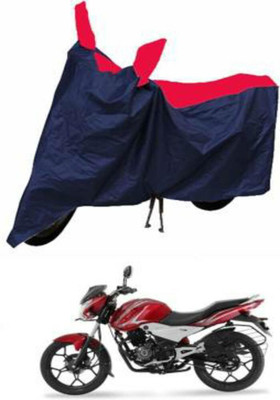HMS Two Wheeler Cover for Bajaj(Discover 125 DTS-i, Red, Blue)