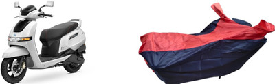 malti Two Wheeler Cover for TVS(iQube Electric, Red, Blue)