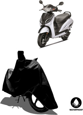 Amexride Waterproof Two Wheeler Cover for Honda(Activa 5G, Black)