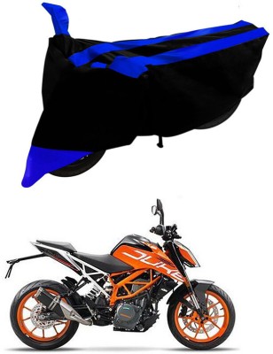 Ascension Two Wheeler Cover for KTM(390 Duke, Black, Blue)