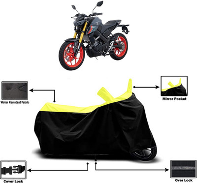Amexride Two Wheeler Cover for Yamaha(MT 15, Yellow)