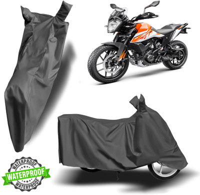 ROYAL AUTO MART Waterproof Two Wheeler Cover for KTM(Grey)