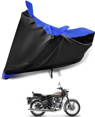 Euro Care Waterproof Two Wheeler Cover for Royal Enfield(500, Blue)