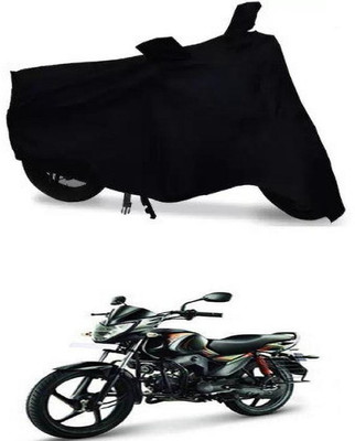 THE REAL ARV Waterproof Two Wheeler Cover for Mahindra(Pantero, Black)