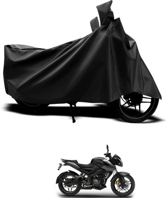 PAGORA Waterproof Two Wheeler Cover for Bajaj(Pulsar NS200, Black)