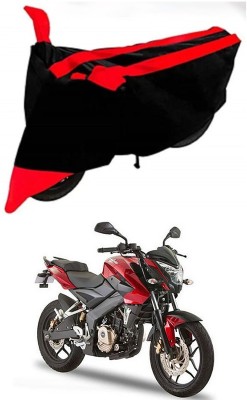 AUTOGARH Two Wheeler Cover for Bajaj(Pulsar 180NS, Red, Black)