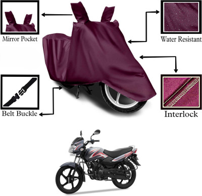 DeepShakshi AUTOMOTIVE Two Wheeler Cover for TVS(Sport KS, Maroon)