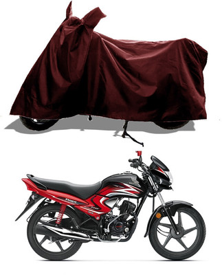 GROFATIK Two Wheeler Cover for Honda(Dream, Maroon)