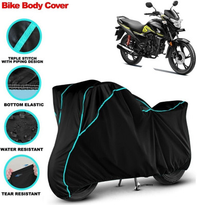 CoverXpert Two Wheeler Cover for Honda(SP 125, Black)