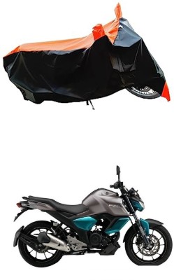 VESMEI Two Wheeler Cover for Yamaha(FZ S V3.0 FI, Orange)