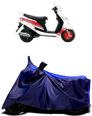 VESMEI Two Wheeler Cover for Mahindra(Rodeo RZ, Blue)
