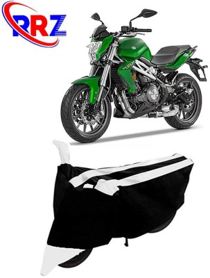 RRZ Waterproof Two Wheeler Cover for Benelli(TNT 300, Black, White)