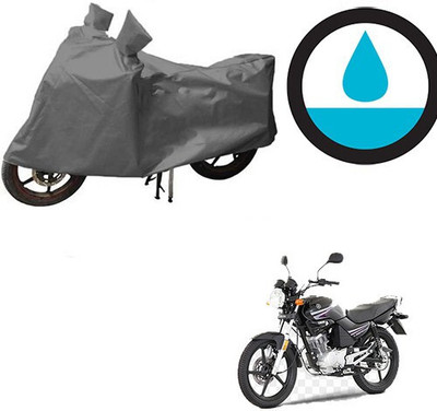 DeepShakshi AUTOMOTIVE Waterproof Two Wheeler Cover for Yamaha(Libero, Grey)