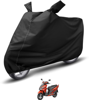 MOCKHE Waterproof Two Wheeler Cover for Honda(Grazia, Black)