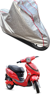 AutoGalaxy Waterproof Two Wheeler Cover for Hero(Electric Photon BS6, Silver)