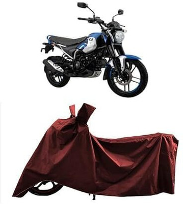 smwzxyu Waterproof Two Wheeler Cover for Bajaj(Freedom, Maroon)
