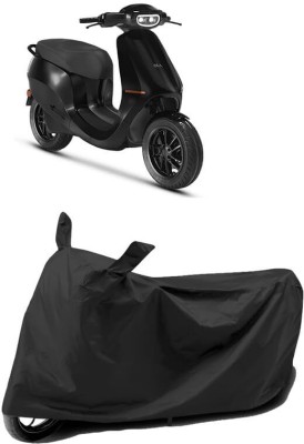 KEDIT Two Wheeler Cover for Ola(Black)