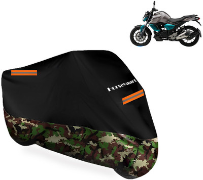 Horseyaart Waterproof Two Wheeler Cover for Yamaha(FZ S FI New BS6, Multicolor)