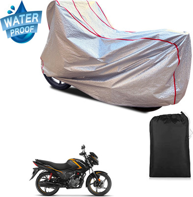 PAGORA Waterproof Two Wheeler Cover for Hero(Glamour FI, Silver)