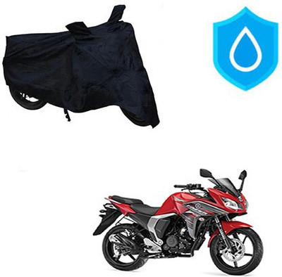 DeepShakshi AUTOMOTIVE Two Wheeler Cover for Yamaha(Fazer, Black)