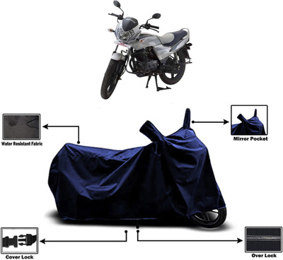 Amexride Two Wheeler Cover for LML(Freedom DX, Blue)