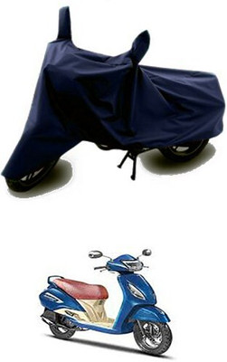 THE REAL ARV Waterproof Two Wheeler Cover for TVS(Blue)