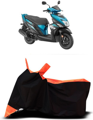 VESMEI Two Wheeler Cover for Yamaha(Ray-ZR 125FI BS6, Orange)