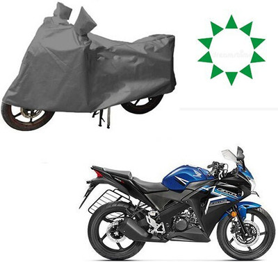 MMSSTAR Waterproof Two Wheeler Cover for Honda(CBR 150R, Grey)