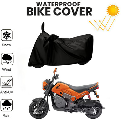 MOTONEST Waterproof Two Wheeler Cover for Honda(Navi, Black)