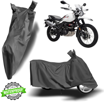 ROYAL AUTO MART Waterproof Two Wheeler Cover for Hero(Xpulse 200T, Grey)