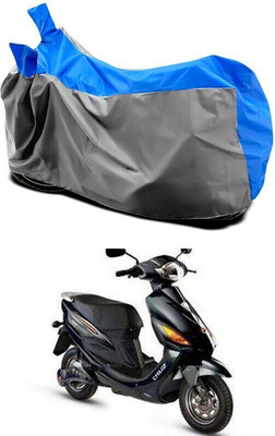 DeepShakshi AUTOMOTIVE Waterproof Two Wheeler Cover for Hero(Electric Cruz BS6, Grey)