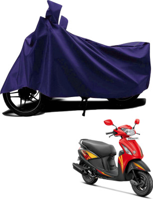 KEDIT Waterproof Two Wheeler Cover for Hero(Pleasure, Blue)