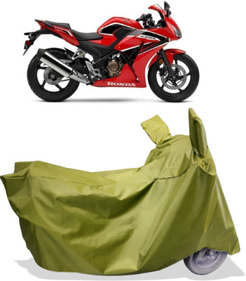 Amexride Two Wheeler Cover for Honda(CBR300R BS6, Maroon)