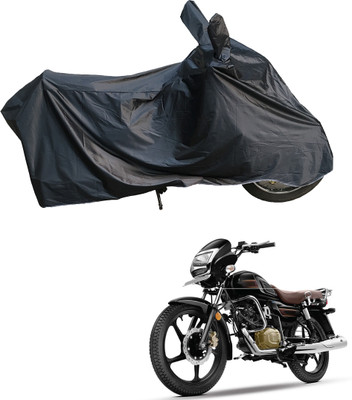 Motodreka Waterproof Two Wheeler Cover for TVS(Radeon, Black)