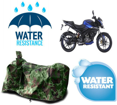 AUTOCAD Waterproof Two Wheeler Cover for Bajaj(Pulsar 180F, Green)