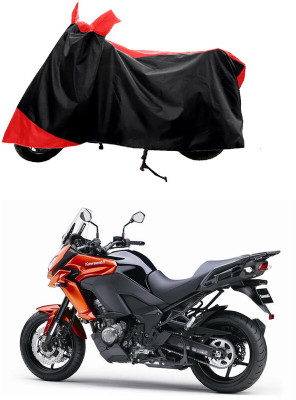 GROFATIK Two Wheeler Cover for Kawasaki(Versys 650 BS6, Red)