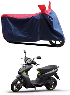 KEDIT Two Wheeler Cover for Ather(450 X, Red, Blue)