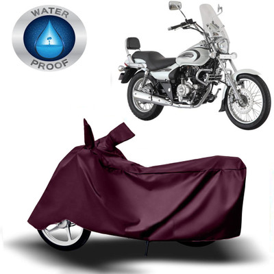 Autoinnovation Two Wheeler Cover for Bajaj(Avenger 220 Cruise, Maroon)