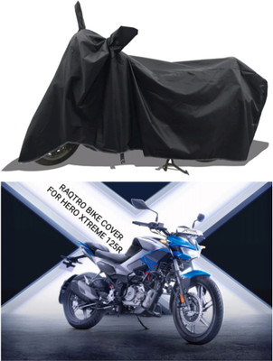 Mdstar Waterproof Two Wheeler Cover for Hero(Xtreme 160 R, Black)