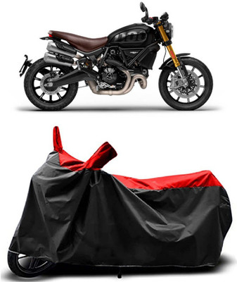 Fastak Two Wheeler Cover for Ducati(Scrambler 1200, Red)