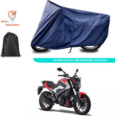 PAGORA Waterproof Two Wheeler Cover for Bajaj(Dominar 250, Blue)