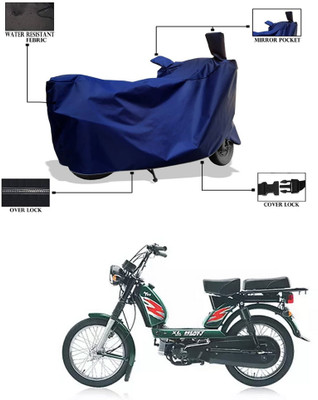 PAGORA Waterproof Two Wheeler Cover for TVS(Heavy Duty Super XL, Blue)