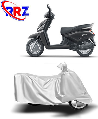 RRZ Waterproof Two Wheeler Cover for Mahindra(Gusto, White)